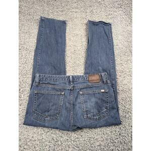 Vans Jeans Men 34x30 Blue Straight Leg Normcore Skater Streetwear Grunge Denim